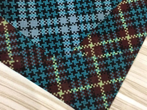 TPU格子印花膜貼布